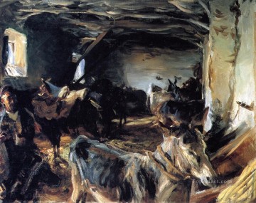Stable at Cuenca John Singer Sargent Oil Paintings